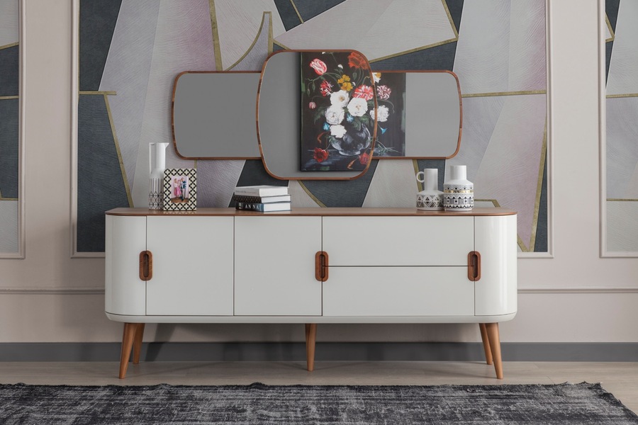 Erato Console and Mirror 