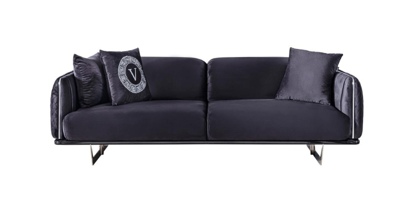 Modern Versace 3 Seater Sofa Furniture